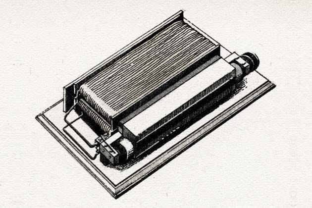 Die Dynamomschine von Werner von Siemens aus 1866